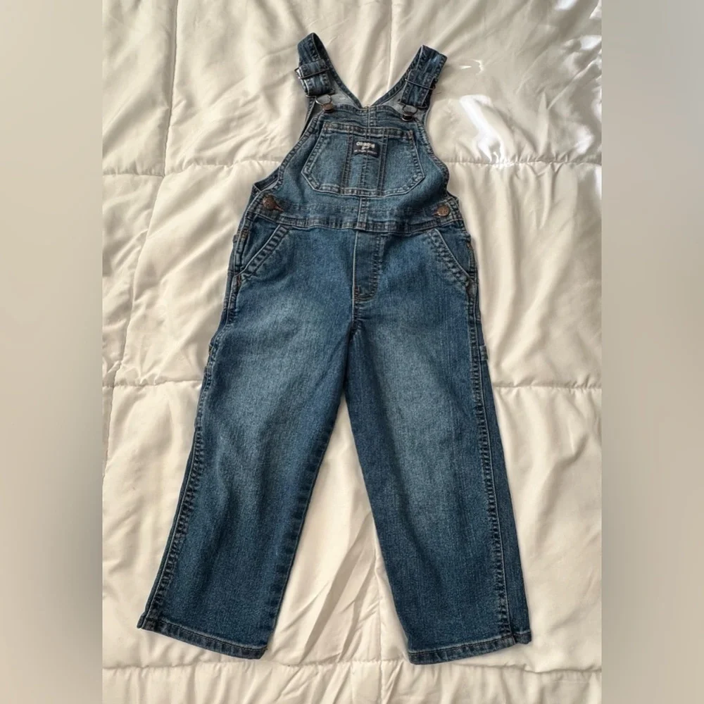 Oshkosh B'Gosh Denim Carpenter Bib Overalls for Kids